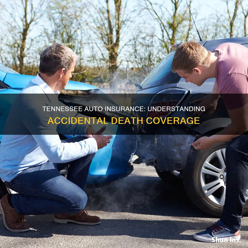 does auto insurance in Tennessee cover accidental death