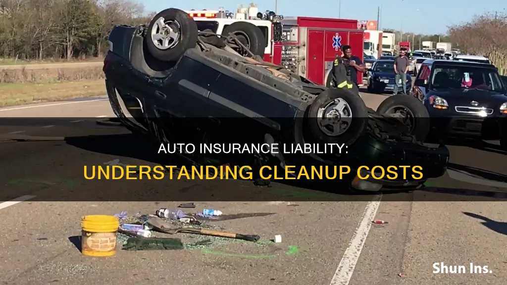 does auto insurance liability include cleanup fees