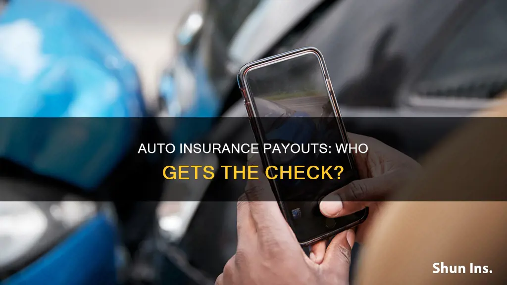 does auto insurance write you a check or the bodyshop