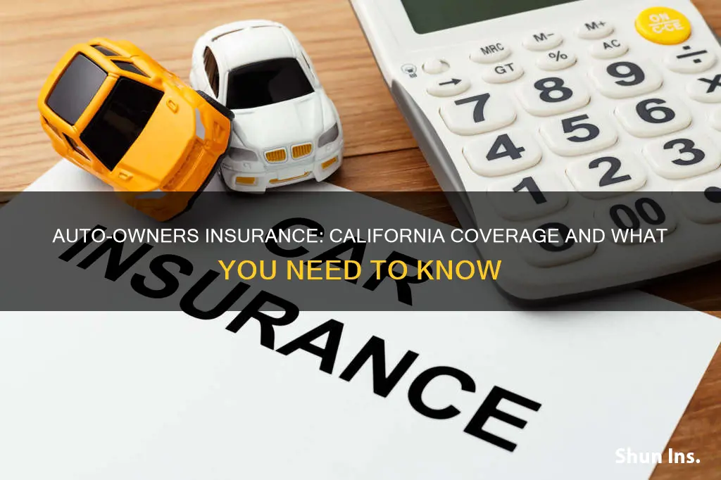 does auto owners write insurance in California