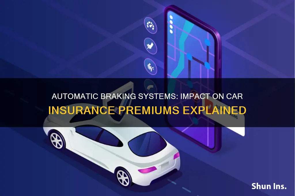 does automatic breaking reduces insurance