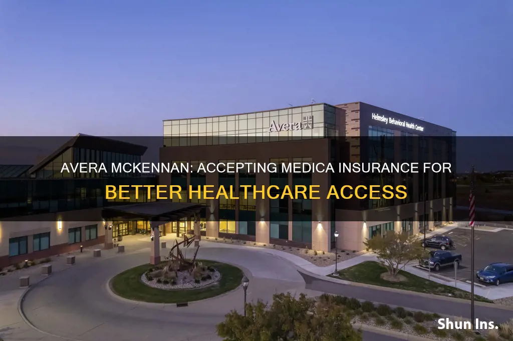 does avera mckennan accept medica insurance