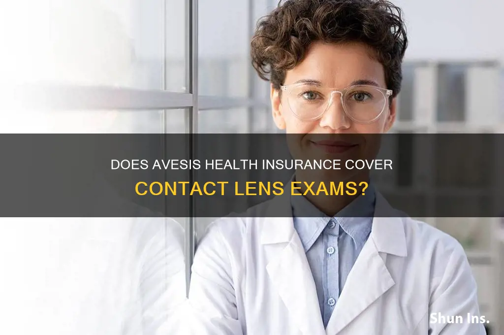 does avesis health insur cover contact lens exam