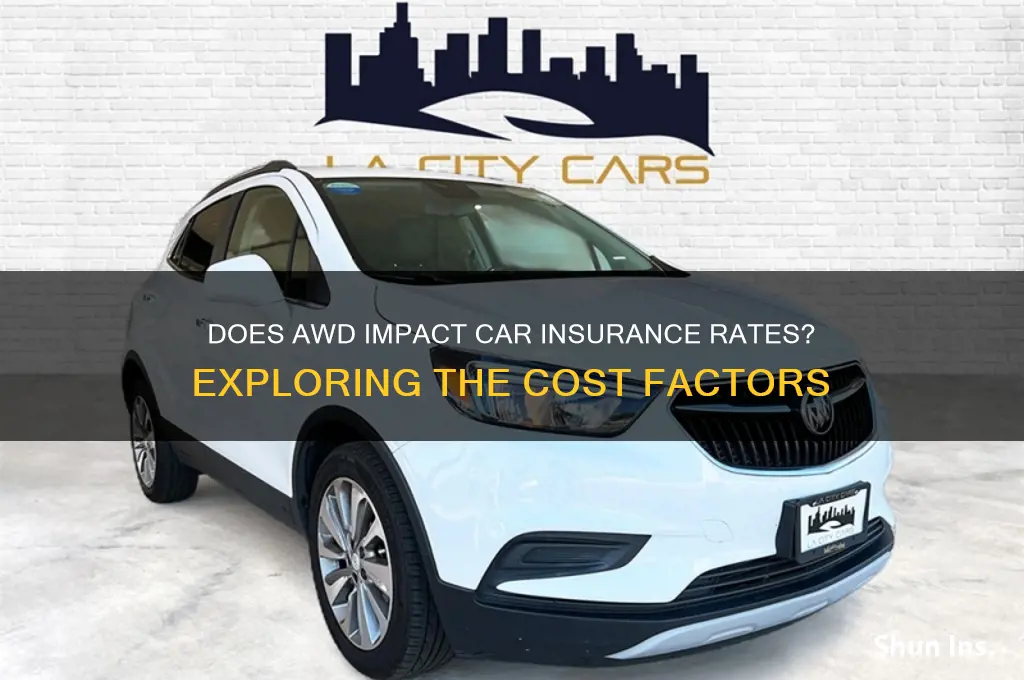 does awd increase insurance