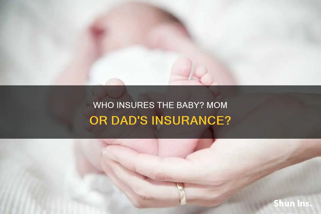 does baby go on mom or dad