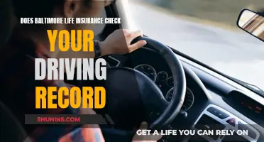 Baltimore Life Insurance: Driving Records and Your Policy