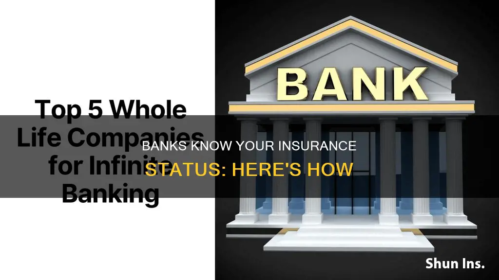 does bank know if you dont have insurance