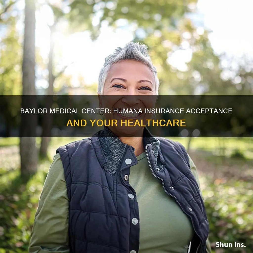 does baylor medical center accept humana insurance