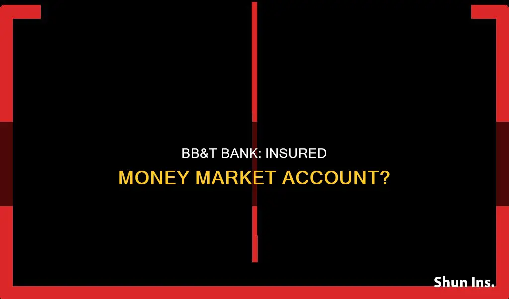 does bb & t bank insure your money market account