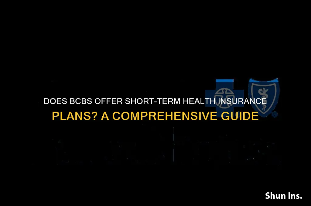 does bcbs have short term health insurance