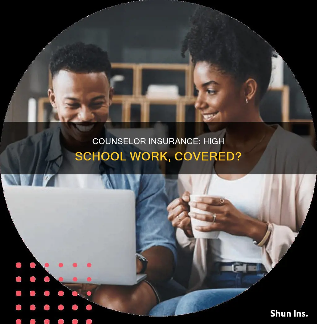 does being a high school counselor give you insurance
