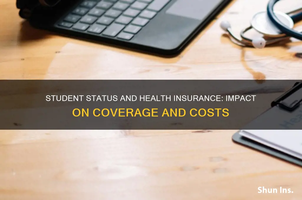 does being a student affect health insurance