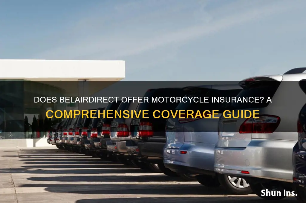 does belairdirect do motorcycle insurance
