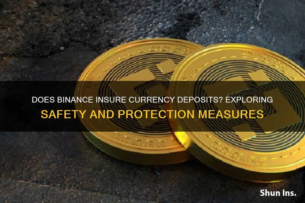 does binance insure currency deposits