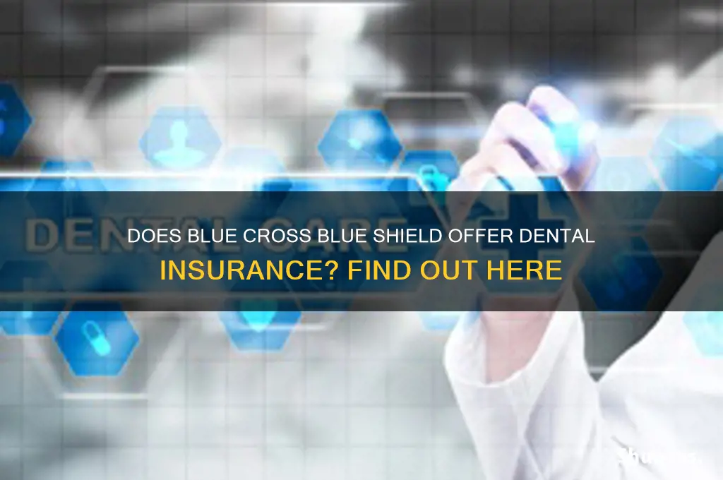 does blue cros blue shield have dentist insurance