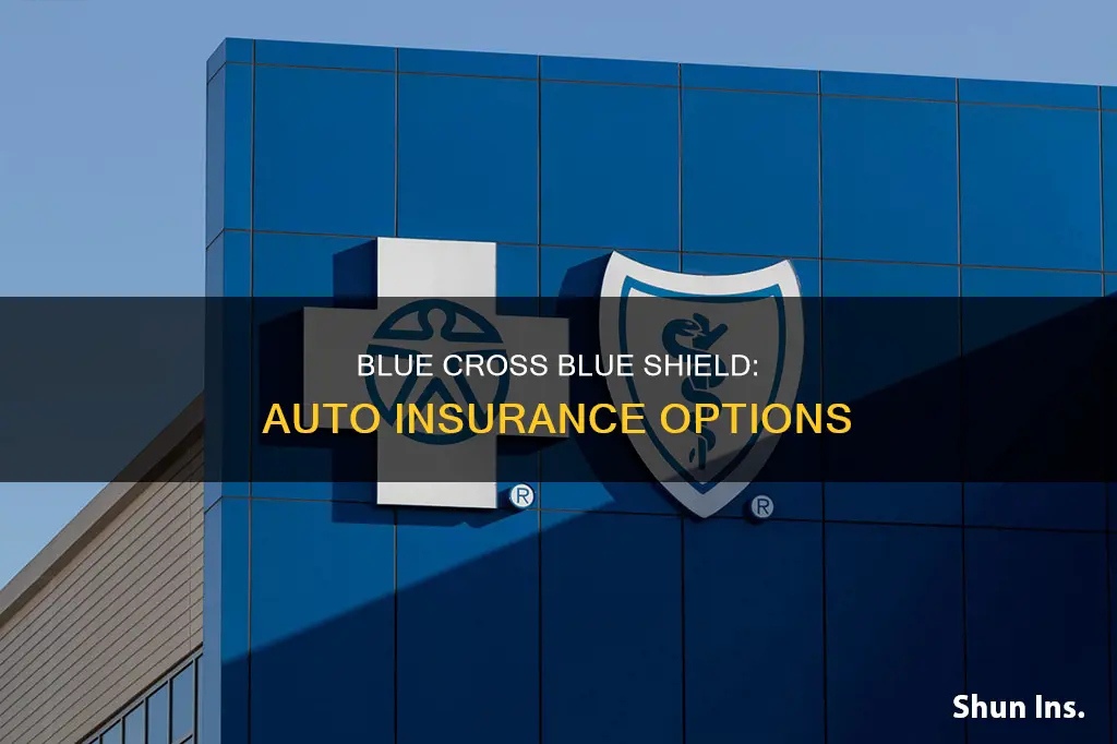 does blue cross blue shield have auto insurance