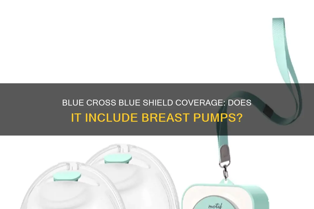 does blue cross blue shield health insurance cover breast pumps