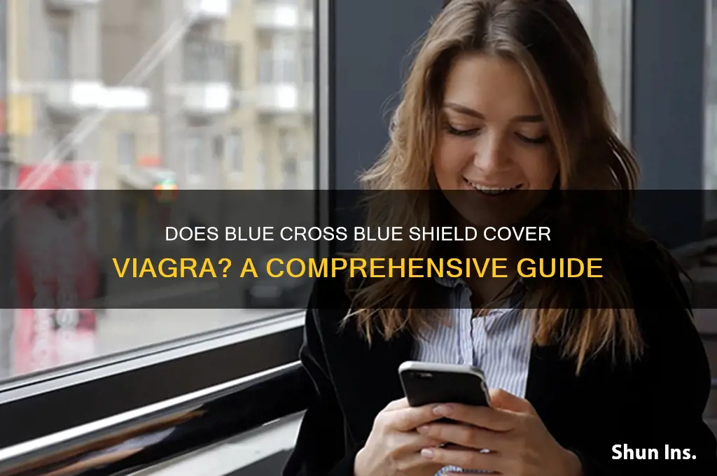does blue cross blue shield health insurance cover viagra