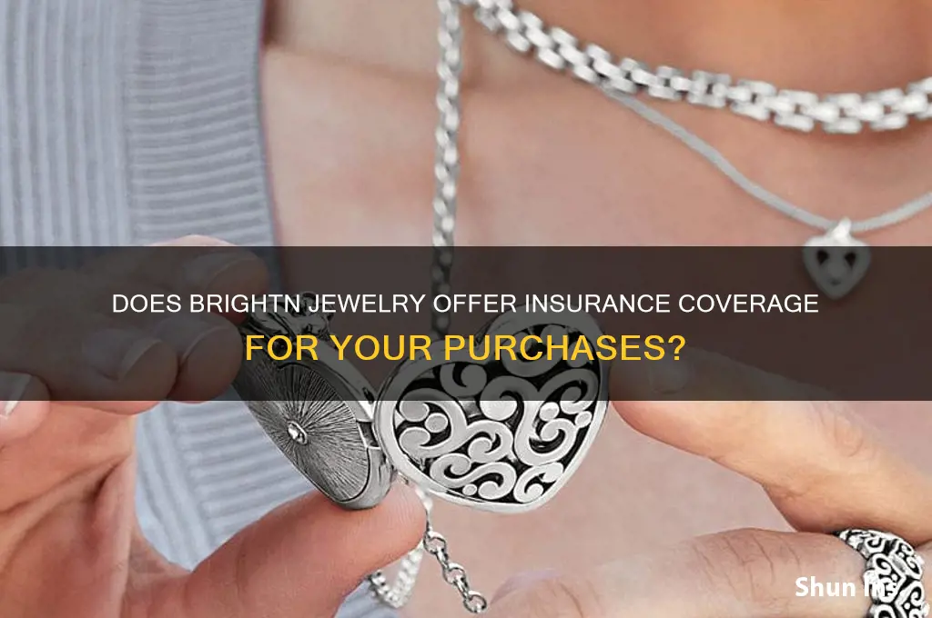 does brightn jewlery have insurance