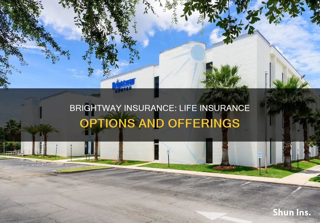 does brightway insurance offer life insurance