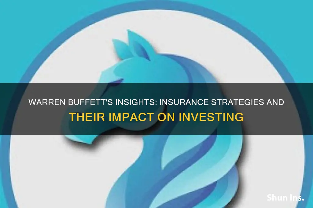 does buffett says anything about insurance
