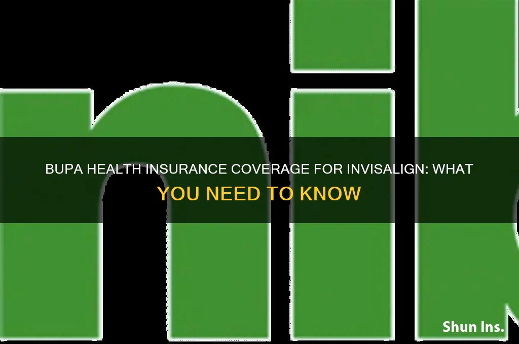 does bupa health insurance cover invisalign
