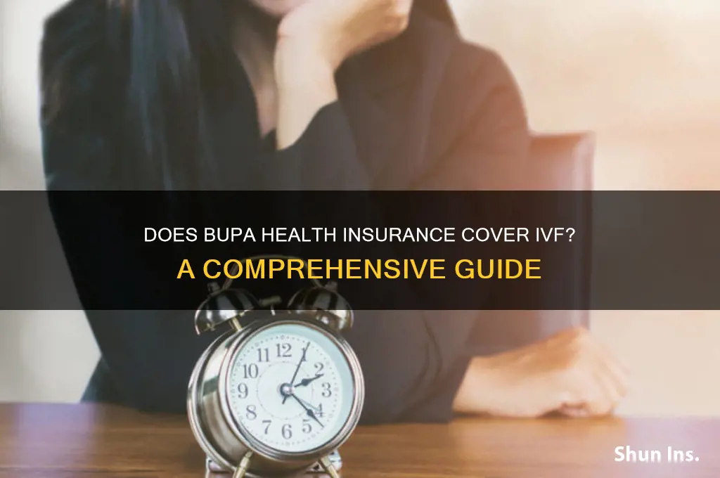 does bupa health insurance cover ivf