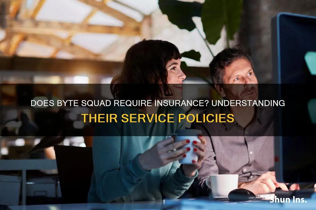 does byte squad ask for insurance