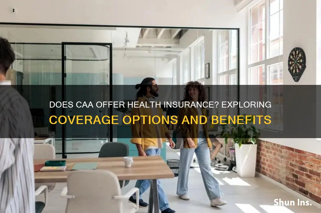 does caa have health insurance