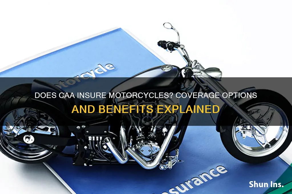 does caa insure motorcycles
