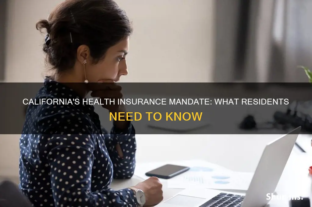 does california have a health insurance mandate