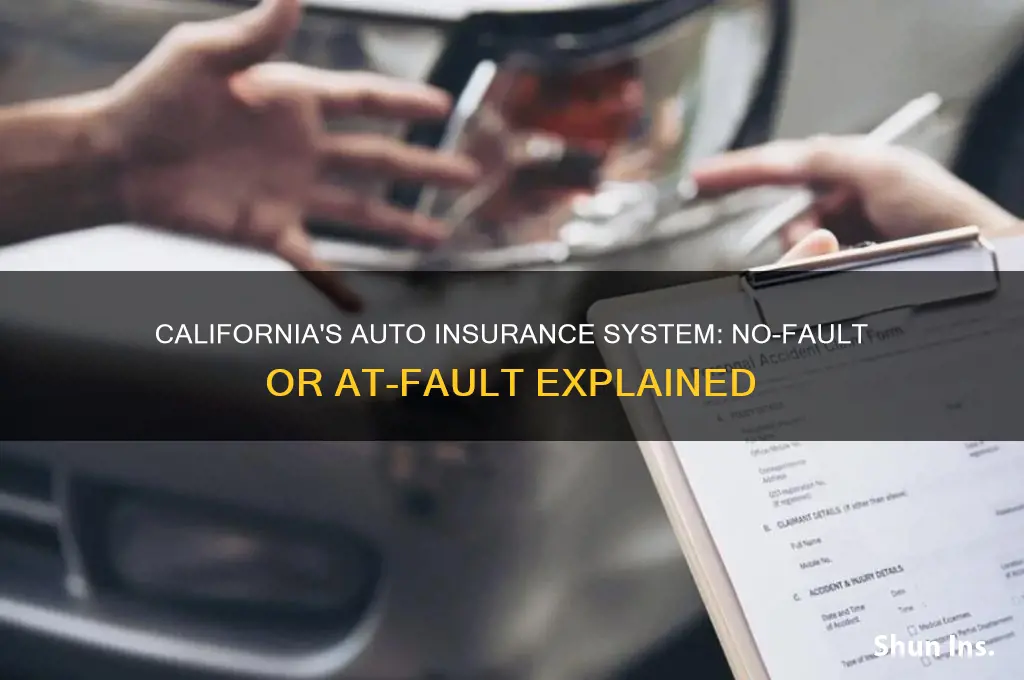 does california participate in the no-fault insurance