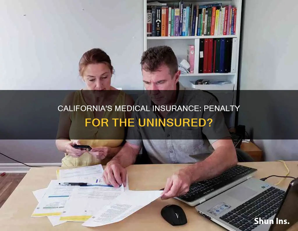 does california penalize you for having no medical insurance