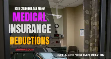 California Tax Deductions: Medical Insurance Claims and Benefits