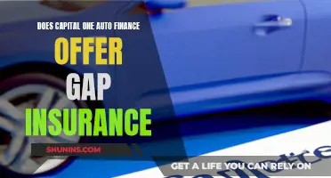 Capital One Auto Finance: Gap Insurance Offered?