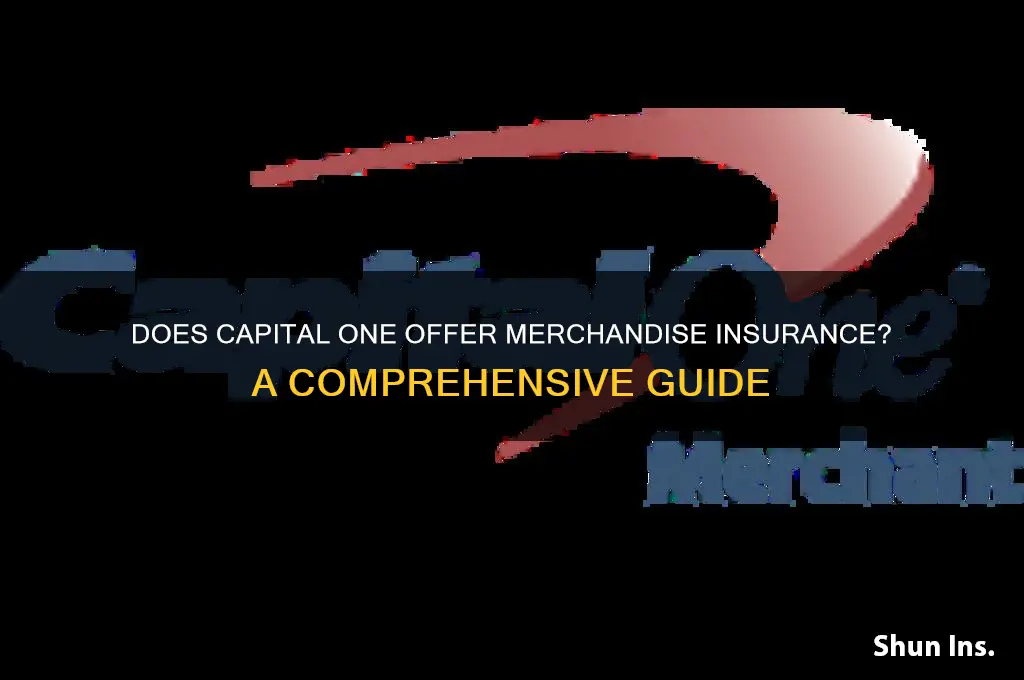 does capital one have merchanise insurance