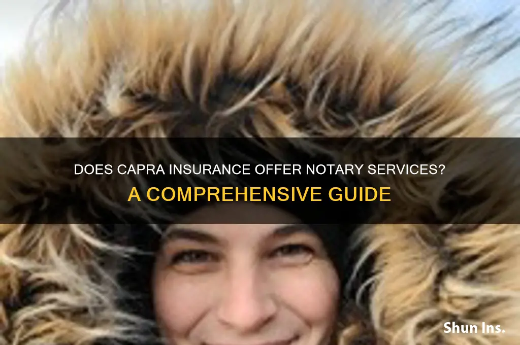 does capra insurance have a notory