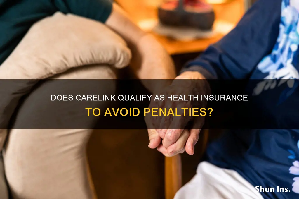 does carelink count as health insurance to waive penalty