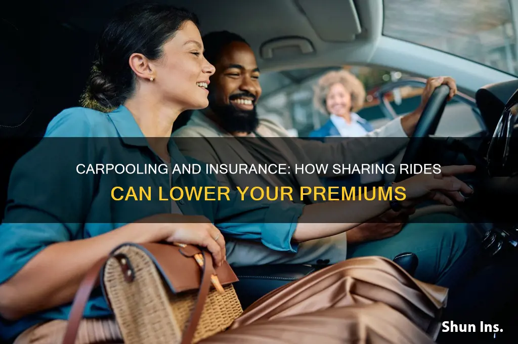 does carpool save insurance