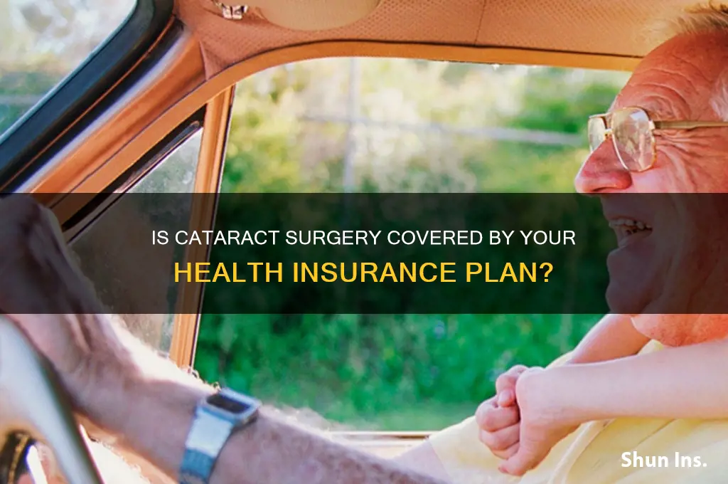 does cataract surgery cover by health insurance