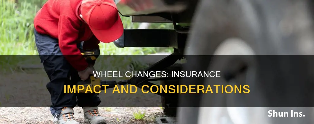 does changing wheels affect insurance