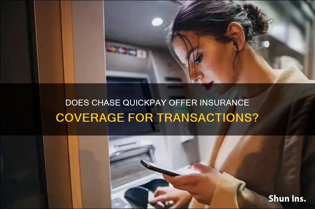 does chase quickpay have insurance