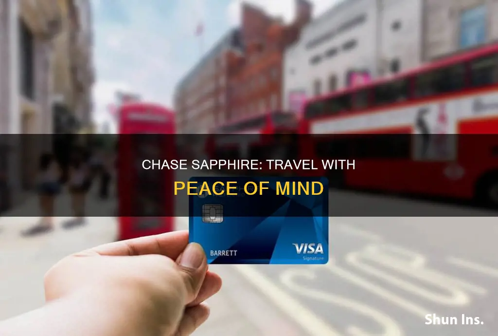 does chase sapphire have travel medical insurance