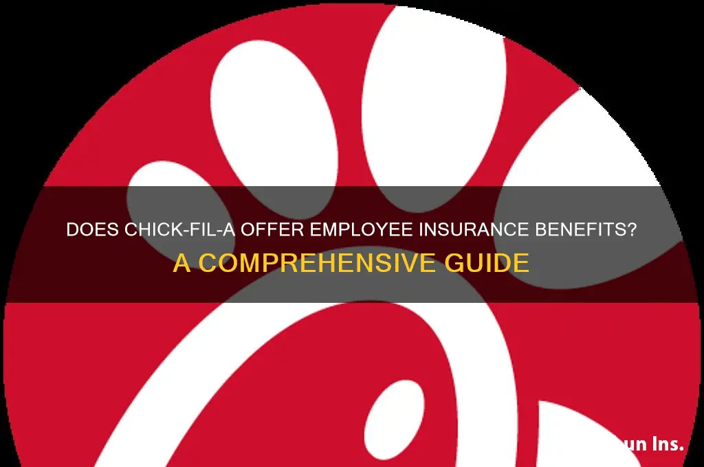 does chick fil a have insurance
