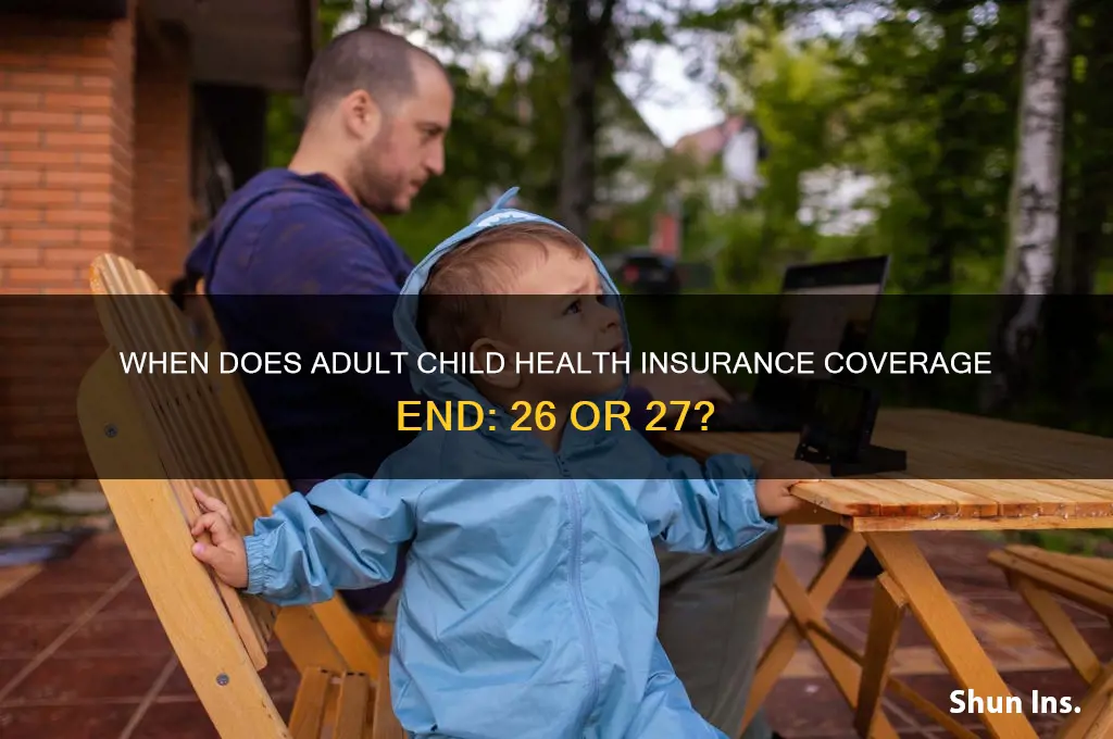 does child come off health insurance at 26 or 27