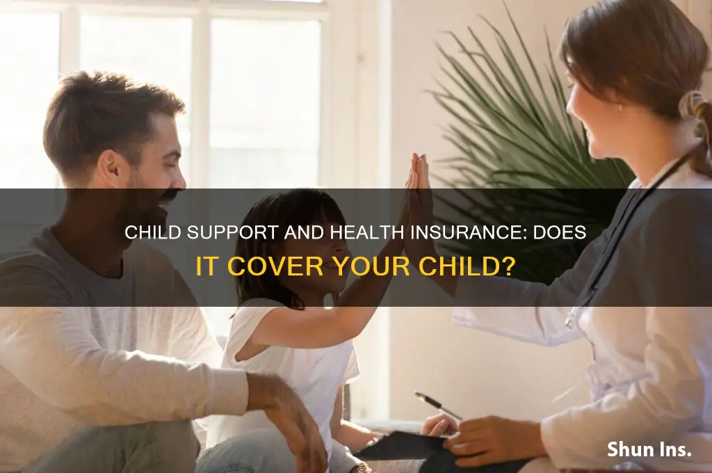 does child support put the child on health insurance