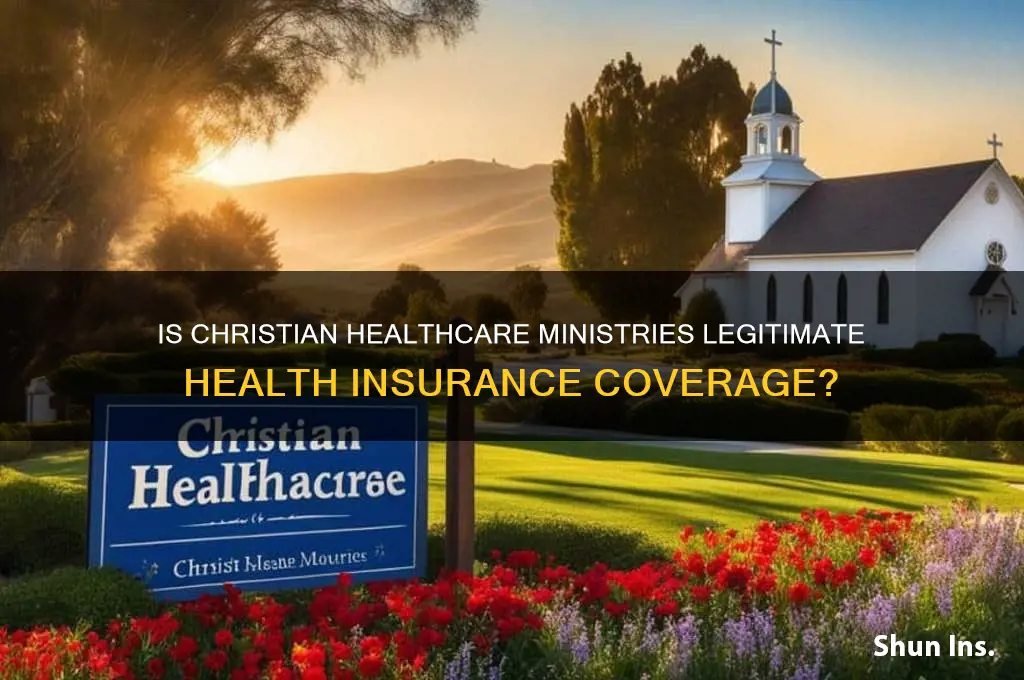 does christian healthcare ministries qualify as health insurance