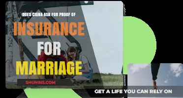 Does Cigna Require Proof of Insurance for Marriage Benefits?