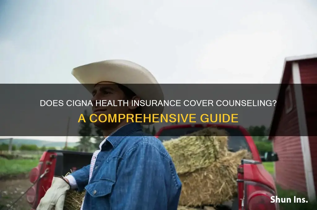 does cigna health insurance cover counseling