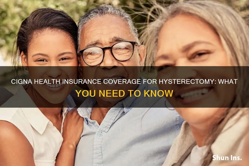 does cigna health insurance cover hysterectomy